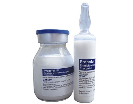 Propofol Fresenius emulsion for injection 50 ml. 1 vial